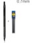 0.7mm Set-Siyah Metal Düşük Yerçekimi Otomatik Kalem 0.3/0.5/0.7/2.0mm Profesyonel Çizim Yazma Mekanik Kurşun Kalem Kurşun Ofis Okul Malzemeleri (Yurt Dışından) 1