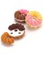 Donut Rastgele 1 Adet Yaratıcı Kurşun Kalem Silgisi Macaron Dondurma Şekli Silgi Renkli Karikatür Kauçuk Silgi Yazma Çizim Kırtasiye Öğrenci Hediye (Yurt Dışından) 3