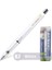 MA85 Beyaz 0.7mm 1 Adet Zebra MA85 Delguard Mekanik Kurşun Kalem 0.3/0.5/0.7mm Kırılma Önleyici Çekirdek Lapicero Yazma Çizim Malzemesi Escolar Papelaria (Yurt Dışından) 1