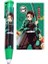 Bir Anime Demon Slayer Kimetsu No Yaiba Sevimli Desen Kalem Tipi Geri Çekilebilir Silgi Çocuk Öğrenci Kurşun Kalem Silgisi Hashibira Inosuke (Yurt Dışından) 1