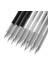2.0mm Beyaz Set Sıcak Satış Çizim Otomatik Kalemler 0.3 0.5 0.7 0.9 1.3 2.0mm Siyah Beyaz Gümüş Metal Mekanik Kurşun Kalem Silgi Seti (Yurt Dışından) 5
