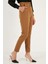 Yüksek Bel Cepli Kemerli Regular Fit Kumaş Pantolon Bayan Pantolon 611PL04 2