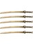 5 Adet Bronz 6 Adet/takım Antika Kılıç Bıçak Kitap Ayracı Takılar Metal Imleri Kolye Kitap Klipleri Işaretleyiciler Zanaat Malzemeleri Dıy Takı Yapımı (Yurt Dışından) 1