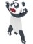 Panda 3D Hayvan Kitap Ayracı Orijinal Pvc Yaratıcı Metin Sevimli Komik Kedi Kırtasiye Oluşturun (Yurt Dışından) 1