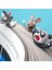 Panda 3D Hayvan Kitap Ayracı Orijinal Pvc Yaratıcı Metin Sevimli Komik Kedi Kırtasiye Oluşturun (Yurt Dışından) 4