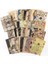 E Shanbu 100 Adet/paket Vintage Alacakaranlık Malzeme Kağıt Hafif Kağıt Retro Kağıtları Deco Scrapbooking Günlük Albümü Dıy Imleri (Yurt Dışından) 1