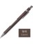 Kahve Zebra Çizim Otomatik Kalem MA53 0.5mm Uçuş Rengi Şeffaf Altıgen Çubuk Dönen Düşük Ağırlık Merkezi Anti-Break Kurşun (Yurt Dışından) 1