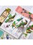 Ağaç ve Kuş 28 Adet/paket Vintage Sanat Kız Yıldızlı Gökyüzü Fruitbookmarks Kitap Tutucu Mesaj Kartı Dıy Okul Malzemeleri (Yurt Dışından) 3