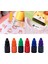 Siyah 10 ml Inkpad Flaş Dolum Hızlı Kuruyan Damgalama Mürekkep Işığa Duyarlı Damga Yağı (Yurt Dışından) 3