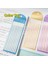 Krem Mavi 1 Adet Macaron Renkli Yapışkan Şeritler Notlar 160 Sayfa Floresan Pet Bloknot Endeksi Çıkartmalar Ofis F7400 (Yurt Dışından) 3