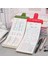 Kırmızı Klip 25X9 cm Uzun Not Defteri 50 Sayfa Yapışkan Olmayan Mesaj Notları Not Defteri Yazma Kağdı Planlayıcısı Listesi Okul Ofis Kırtasiye Scrapbooking (Yurt Dışından) 4