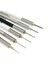 1.3mm 2.0mm Kalem Tam Siyah Metal Mekanik Kurşun Kalem Seti Hb Talepleri 0.3 0.5 0.7 0.9 1.3 2.0mm Silgi ile Geri Çekilebilir Eskiz Kalem Okul Malzemeleri (Yurt Dışından) 5