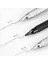 2.0mm Siyah Kutu ile 0.3 0.5 0.7 2.0mm Sanat Çizim Otomatik Kalemler Düşük Ağırlık Merkezi Geri Çekilebilir Uç Metal Kalem Ofis Okul Hediye Kutusu Set (Yurt Dışından) 3
