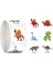 QY1615-300PCS 50-500PCS Sevimli Hayvan Dinozor Çıkartmalar Çocuklar Için 1 Inç Çocuk Oyuncak Oyun Çıkartmaları Doğum Günü Sınıf Partisi Ödül Dekorasyon (Yurt Dışından) 3