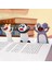 Eşek 3D Stereo Karikatür Güzel Hayvan Yer Işareti 3D Stereo Yer Işareti Daha Eğlenceli Okuma Için Tuhaf Yer Işareti Ofis Okul Malzemeleri (Yurt Dışından) 2