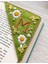 Bookmark1 Vintage Işlemeli Köşe Imleri Karalama Defteri Aksesuarları Keçe Üçgen Işaretleyici Imleri Kraft Kağıt Köşe Imi Dekor (Yurt Dışından) 4