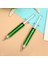 Yeşil 80 Adet Iğne Tüp Şırınga Şekli Mekanik Kurşun Kalem Ofis Okul Kırtasiye (Yurt Dışından) 1