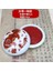 8 cm Guangzu Tang Jingdezhen Seramik Yüksek Beyaz Kırmızı Aslan Desen Mürekkep Kutusu Toz Kutusu Mürekkep Tankı Dört Hazine Çalışma Porselen Kutu (Yurt Dışından) 1