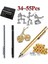 Karton Set Gümüş 34/55 Adet/takım Manyetik Polar Kalem Metal Mıknatıs Modüler Düşünüyorum Mürekkep Oyuncak Stres Fidgets Antistres Odak Eller Dokunmatik Kalem Silinebilir Hediye (Yurt Dışından) 2