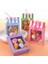 Pembe 4 Adet Kawaii Yaratıcı Gıda Kek Silgi Noel Çocuk Hediye Dondurma Hamburger Lolipop Ayrılabilir Kauçuk Silgi Kırtasiye (Yurt Dışından) 2