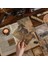 F Journamm 40 Adet/paket Retro Malzemeler Not Kağıdı Kiti Dıy Scrapbooking Sanat Kolaj Albümü Yaratıcı Statiomery Dekor Notlar Kağıt (Yurt Dışından) 5