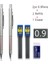 2 Adet 0.9mm Set-D 5 Adet/takım Metal Mekanik Kurşun Kalem 0.3 0.5 0.7 0.9mm Öğrenciler Yazma Sanat Çizim Tasarımı Paslanmaz Çelik Otomatik Kalemler (Yurt Dışından) 1