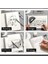 1pen Siyah Set H 2.0 Geri Çekilebilir Mekanik Metal/plastik Kalem Renkli Siyah 2mm Dolum 2b Kurşun Profesyonel Kalem Kroki Çizim Okulu (Yurt Dışından) 5