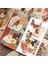 B Yoofun 86 Adet/grup Çok Malzeme Scrapbooking Kolaj Önemsiz Günlük Kaydı Malzeme Çantası 1 M Halat Çıkartmalar Malzeme Kağıtları (Yurt Dışından) 5