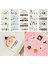 10-Random-6pcs 4/6 Adet Sevimli Kedi Paw Manyetik Imleri Kitaplar Sayfa Marker Kırtasiye Okul Ofis Tedarik Kağıt Klip Öğrenci Ödüllendirici Ödül (Yurt Dışından) 5