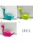 3 Adet Karışık Kawaii Yaratıcı Loch Ness Canavarı Imi 3D Dinozor Öğrenci Çift Taraflı Kağıt Kitap Sayfası Klip Okul Kırtasiye Malzemeleri (Yurt Dışından) 1