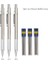 0.3mm 6 Adet Set Kawaii Metal Mekanik Kalem Seti 0.3 0.5 0.7 0.9 1.3 2.0mm Hb Otomatik Kalemler Okul Ofis Yazma Kırtasiye Tedarik (Yurt Dışından) 1