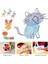 Renkli Mürekkep Pedi Dıy Parmak Boyama Doodle Zanaat Kart Yapımı Damga Pedi Çocuk Çizim Eğitim Çocuk Oyuncak Scrapbooking Inkpad Mühür (Yurt Dışından) 3
