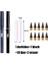 Set M 2 + 12 Adet Ebedi Kalem Sınırsız Silinebilir Yazı Metalik Hb Hiçbir Mürekkep Kalem Kawaii Kırtasiye Okul Malzemeleri (Yurt Dışından) 1