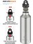 Revomax 950 ml Büyük Kapasiteli Özel Kapak Sistemli 18SAAT Sıcak/36 Saat Soğuk Çelik Termos -950ML 2