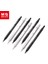 0.5mm Set-Siyah Mg Metal Mekanik Kurşun Kalem Seti Yedekli Siyah Gümüş 0.3,0.5,0.7,0.9mm Sanat Çizim Kroki 2b Kalemler Öğrenci Yazma Araçları (Yurt Dışından) 3