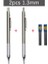 2 Adet 1.3mm Sıcak Satış Yeni 0.5/0.7/0.9/1.3/2.0mm Hb Metal Mekanik Kurşun Kalem Kurşun Kalem ile Öğrenci Boyama ve Yazma Okul Kırtasiye (Yurt Dışından) 1