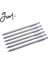 Çelik Renk Guoyi K99 Dıy Mini Metal Otomatik Kalem 0.7mm Öğrenme Ofis Okul Için Uygun Lüks Kırtasiye Hediye Otel Iş Kalemi (Yurt Dışından) 2