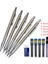 2.0mm 0.5 0.7 0.9 1.3 2.0mm Mekanik Kurşun Kalem Seti Tam Metal Sanat Çizim Boyama Otomatik Kurşun Kalem Ofis Okul Malzemeleri (Yurt Dışından) 4