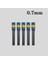 5 Kutu Dolum 0.7 0.5/0.7/0.9/1.3/2.0 mm Metal Sanatçı Mekanik Kurşun Kalem Kurşun Hb 2b Çizim Basın Öğrenci Yazma Eskiz Öğrenme Kırtasiye (Yurt Dışından) 1