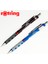 1 Adet Mavi Kalem Geman Rotring 0.5mm Tıkky Otomatik Mekanik Kurşun Kalemler Yedekler Hb 2b Okul Ofis Malzemeleri Sanatçı Çizimi Açar (Yurt Dışından) 4