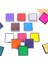 Gümüş Mürekkep Pedi Çok Renkli Zanaat Planlamacılar Için Dıy Scrapbooking Pullar Günlüğü Parmak Rengi Grafiti Sevimli Kauçuk 4x4 Damga Pedi (Yurt Dışından) 1