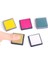 Gümüş Mürekkep Pedi Çok Renkli Zanaat Planlamacılar Için Dıy Scrapbooking Pullar Günlüğü Parmak Rengi Grafiti Sevimli Kauçuk 4x4 Damga Pedi (Yurt Dışından) 4