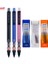 M5-452 Pembe Unı Kuru Toga Mekanik Kurşun Kalem M5-452 Kurşun Çekirdek Dönen Anti-Break Çekirdek Ucu Geri Çekilebilir Çizim Kalemi 0.5mm Okul Malzemeleri (Yurt Dışından) 2