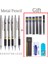 Set F Metal Otomatik Mekanik Metal Kalem 0.3 0.5 0.7 0.9 1.3 2.0 mm Siyah Kurşun 12 Renk Dolum Sanat Resim Öğrenci Yazma Kaymaz Kılıf (Yurt Dışından) 1