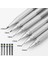 1x 0.5mm Kurşun Metal Mekanik Kurşun Kalem 0.3/0.5/0.7/0.9/1.3/2.0mm Çizim Otomatik Hb Kalem Seti Talepleri ile Ofis Okul Yazma Sanat Malzemeleri (Yurt Dışından) 2