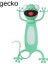 Style1-Gecko Yaratıcı 3D Stereo Karikatür Hayvan Tarzı Imleri Pvc Malzeme Komik Öğrenci Okul Kırtasiye Malzemeleri Çocuklar Için Hediye (Yurt Dışından) 1