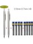 0.5-0.7mm 10 Adet Set Haile Tam Metal Mekanik Kalem Seti 0.5 0.7 0.9 1.3 2.0mm Sanat Çizim Boyama Otomatik Kalem Okul Ofis Malzemeleri Talepleri (Yurt Dışından) 1