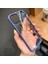 iPhone 14 Plus Kılıf Metal Tuş ve Kamera Çerçeveli Arkası Sararmaz Şeffaf Kenarları Renkli 2