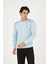 Bisiklet Yaka Omuz Detaylı Basic Sweatshirt 2