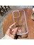 iPhone 14 Plus Kılıf Metal Tuş ve Kamera Çerçeveli Arkası Sararmaz Şeffaf Kenarları Renkli 2